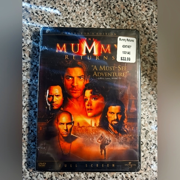 The Mummy Returns (DVD, 2001, Pan Scan Edition) - Picture 1 of 3